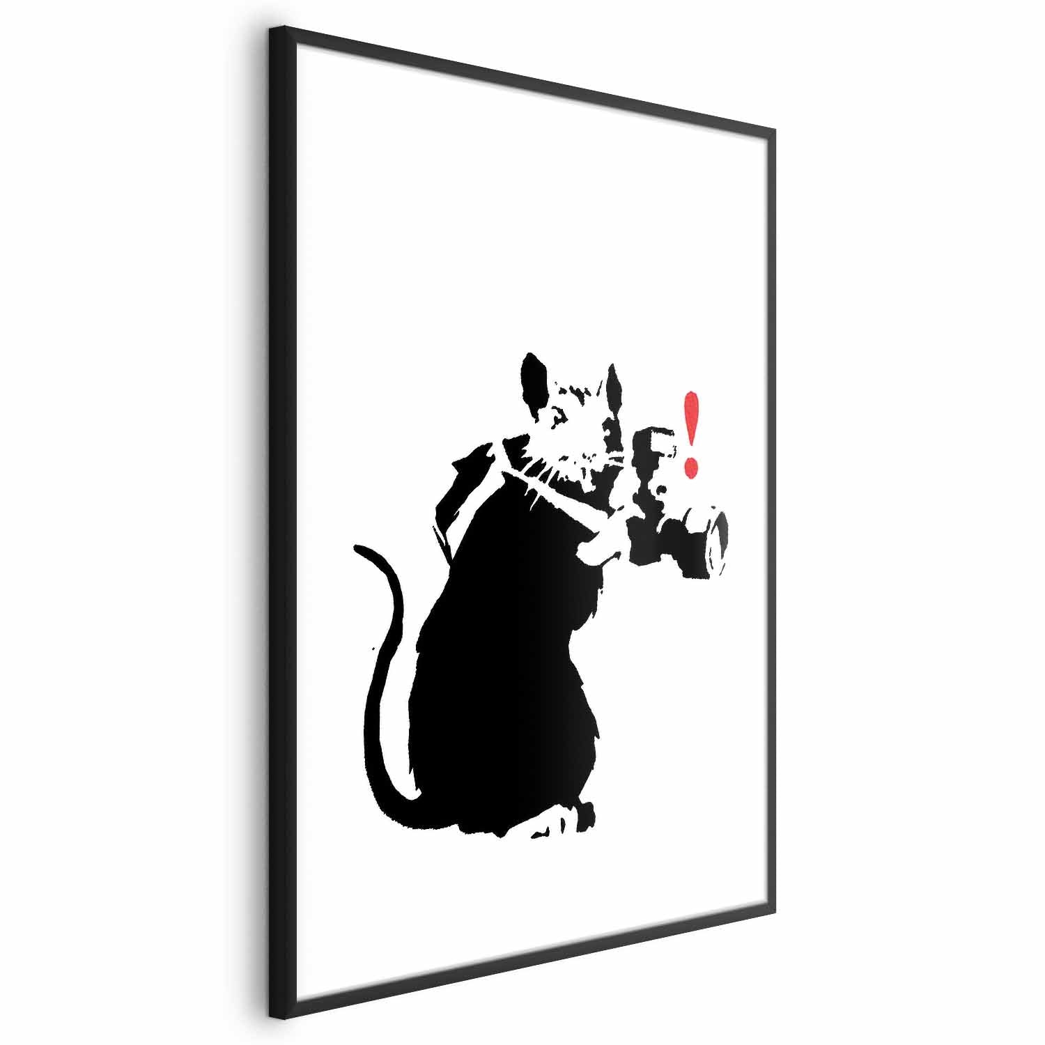 Graffiti Photographer Rat Street Art Poster