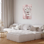 Lion Portrait Animal Poster
