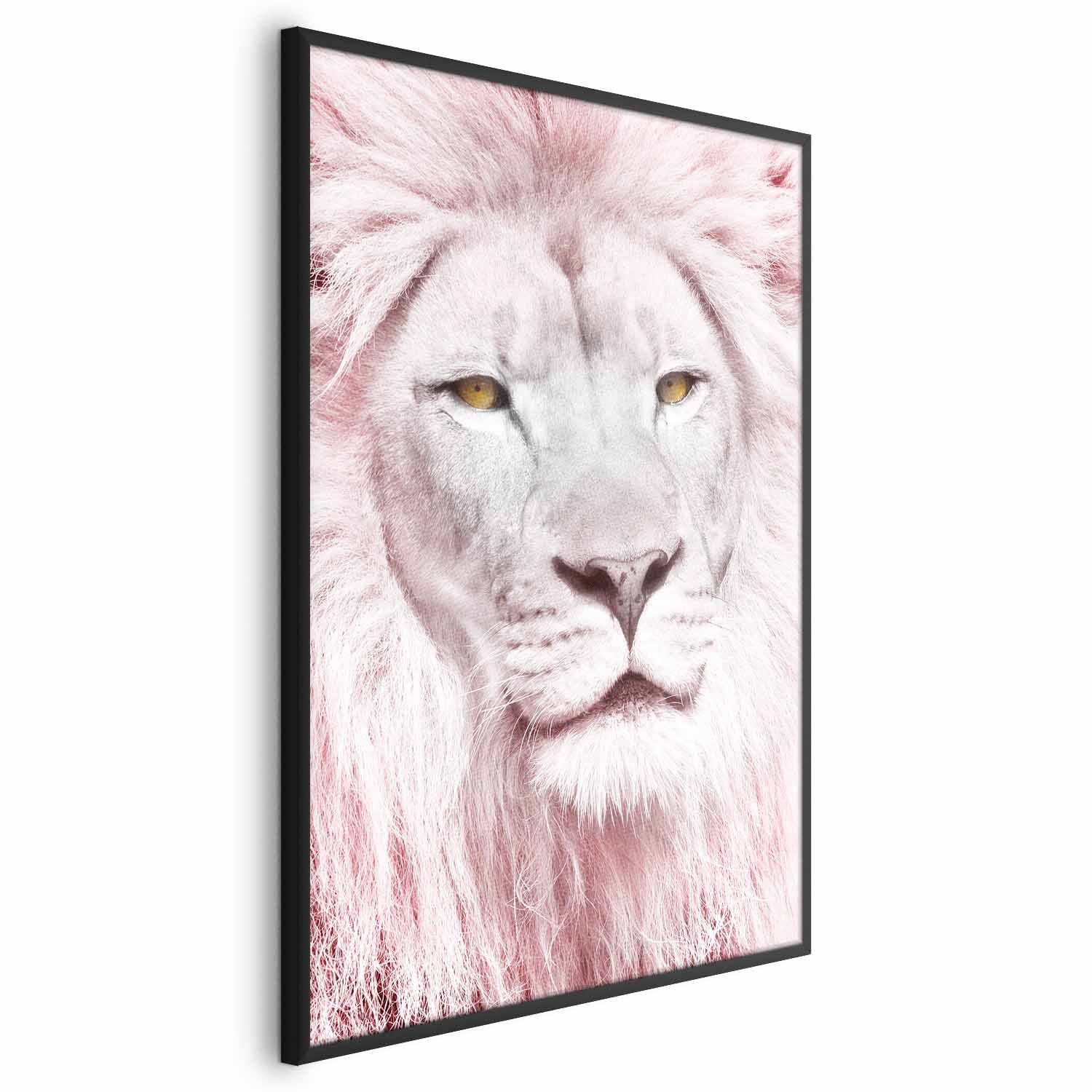 Lion Portrait Animal Poster
