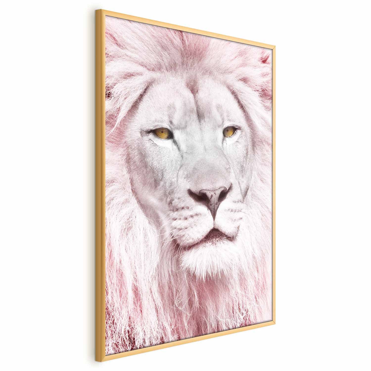 Lion Portrait Animal Poster