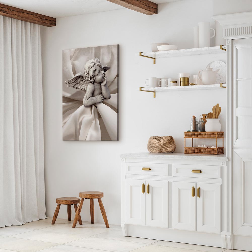 Couple Love Thoughts Romantic Canvas Print