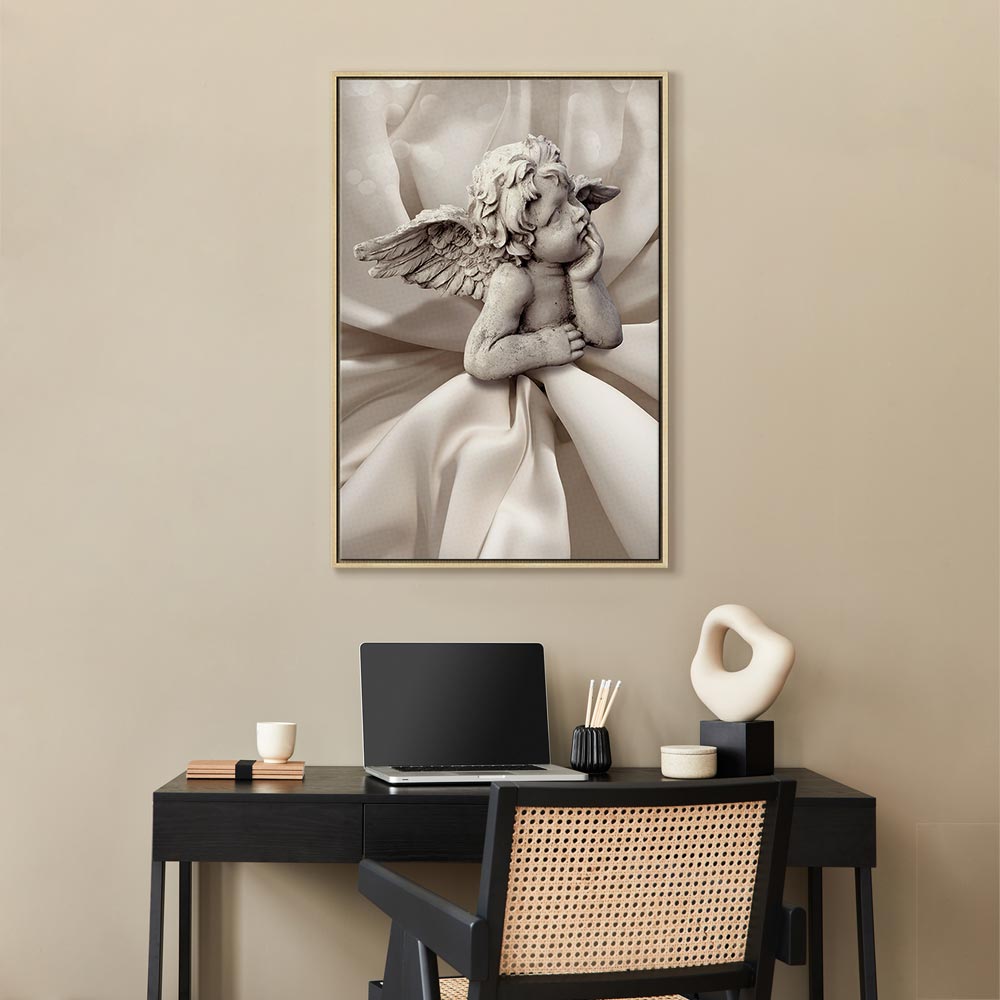 Couple Love Thoughts Romantic Canvas Print