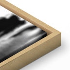 Dog in Forest Romantic Canvas Print