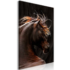 Fiery Wind Canvas Print Vertical 1 Part