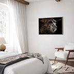 Abstract Lion King Canvas Print