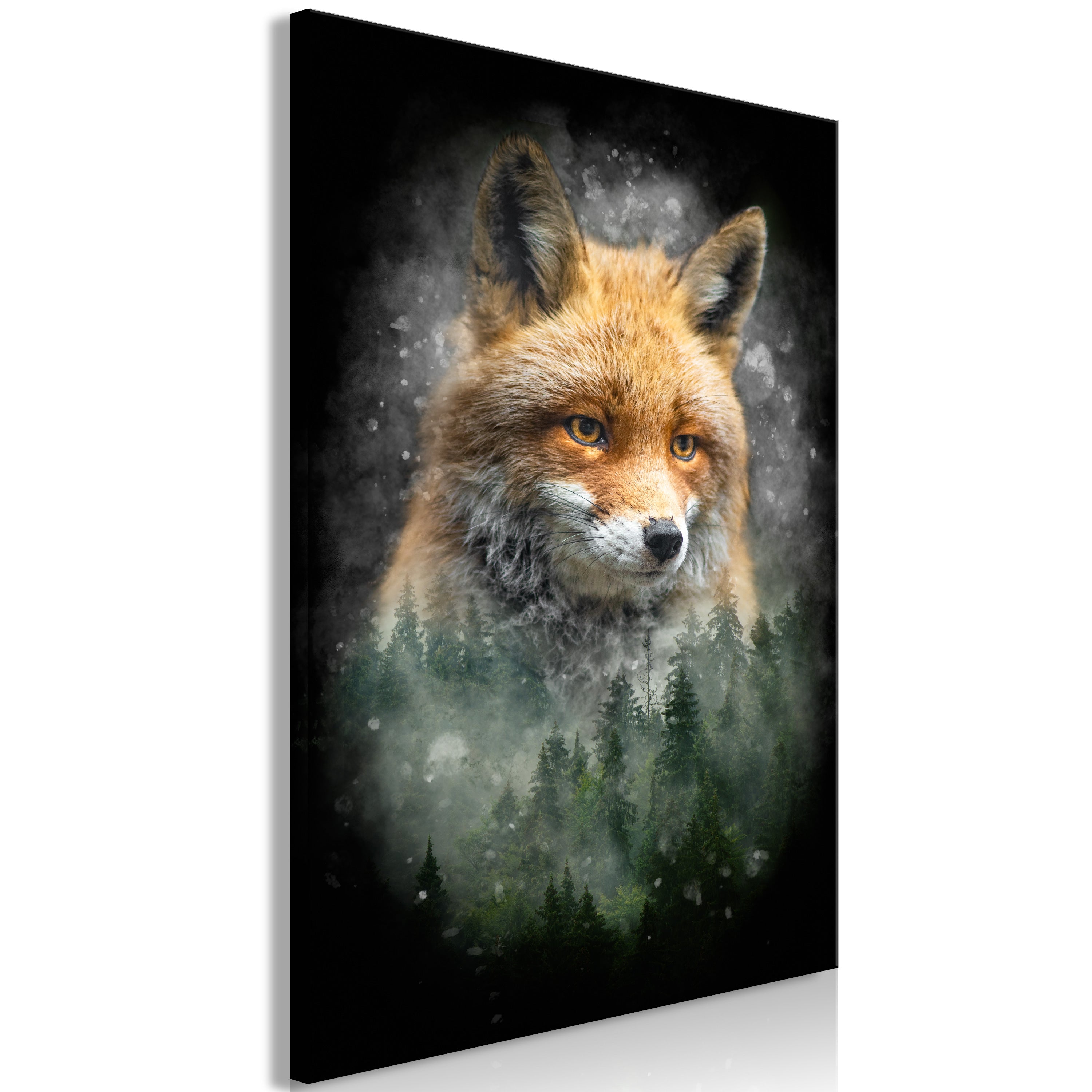 Forest Life Canvas Print - Vertical