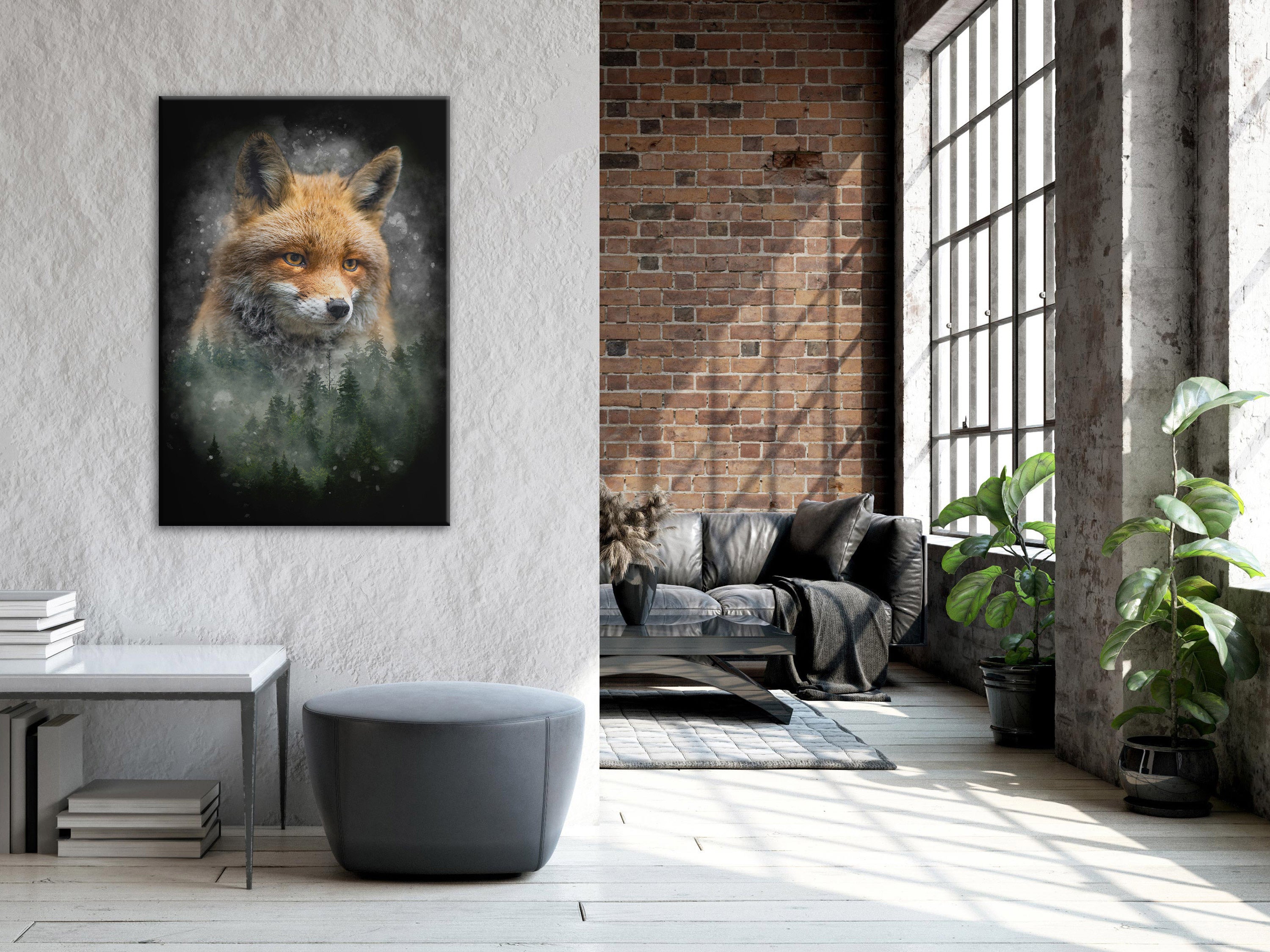 Forest Life Canvas Print - Vertical