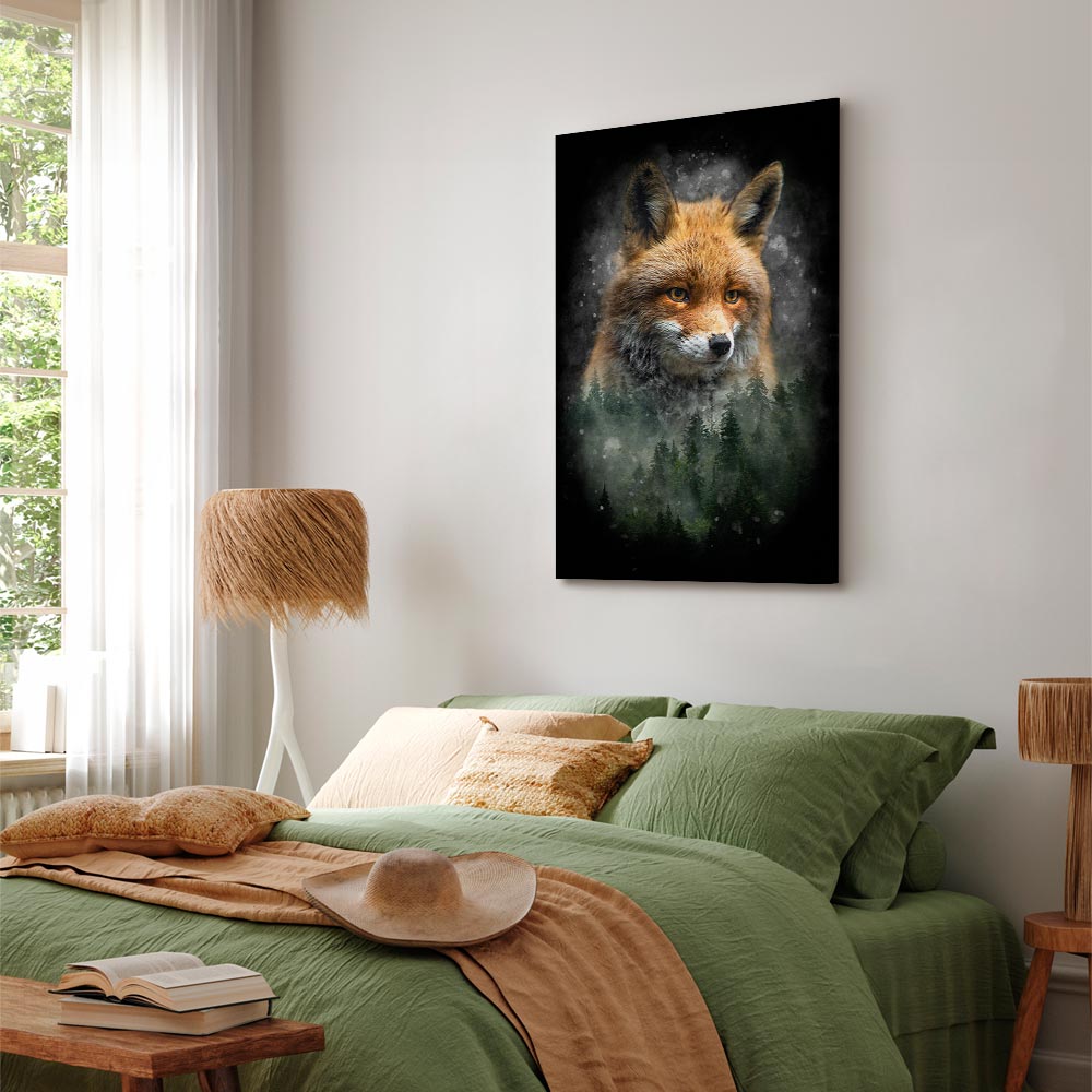 Forest Animals Nature Canvas Print