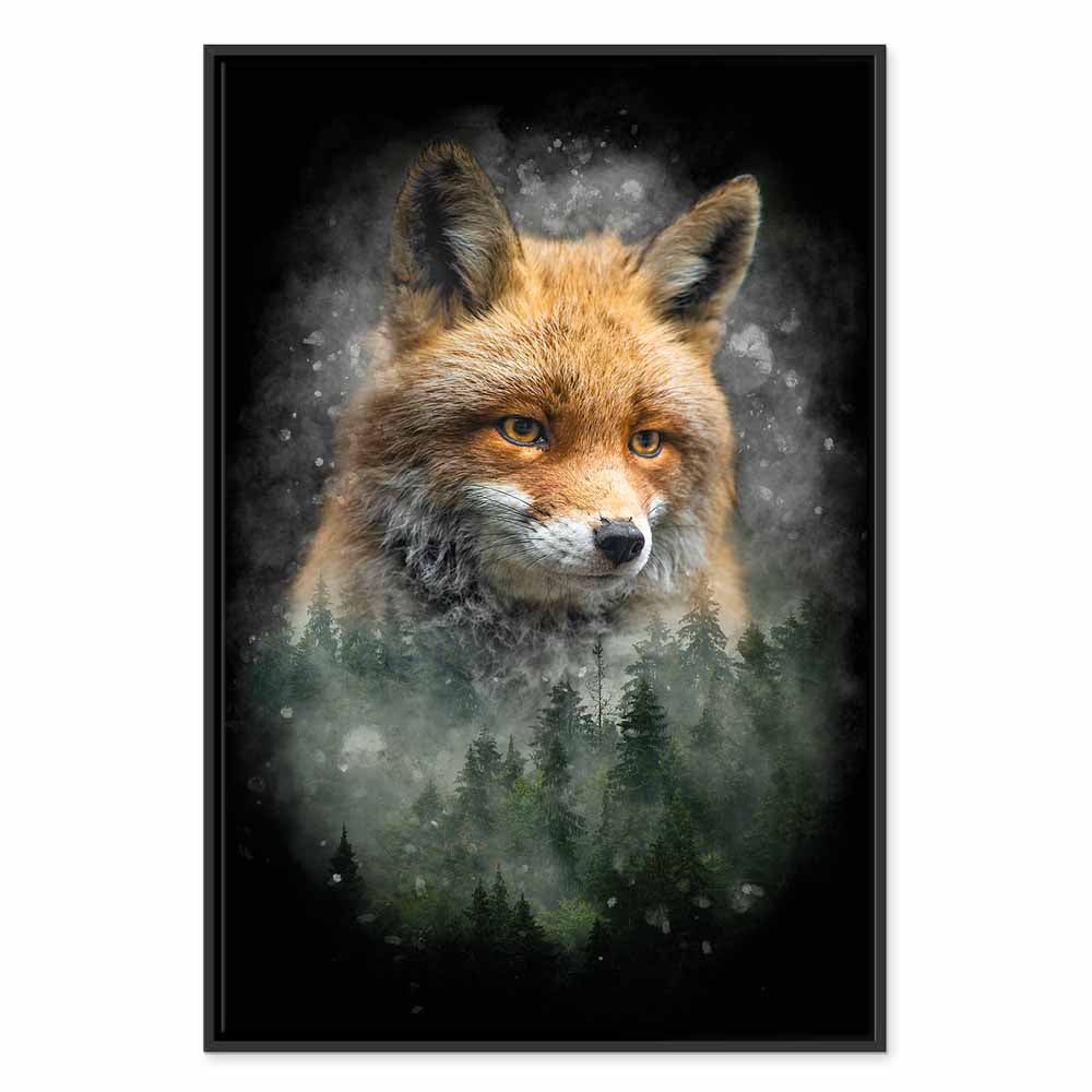 Forest Animals Nature Canvas Print