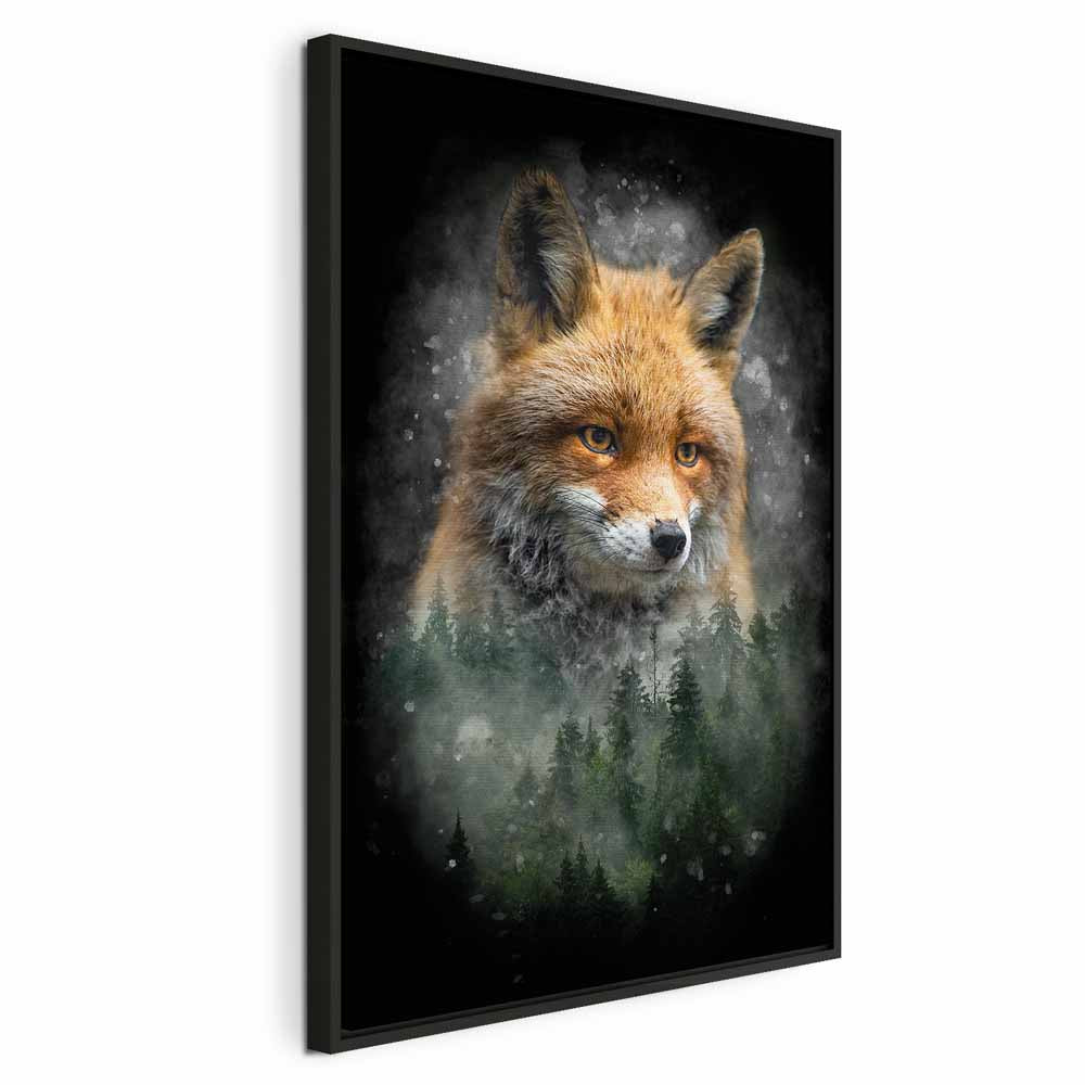 Forest Animals Nature Canvas Print