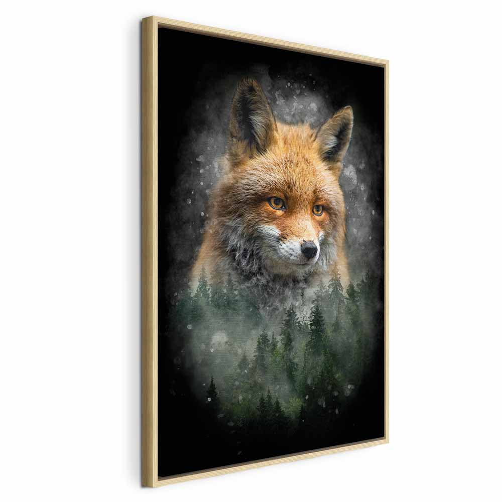 Forest Animals Nature Canvas Print