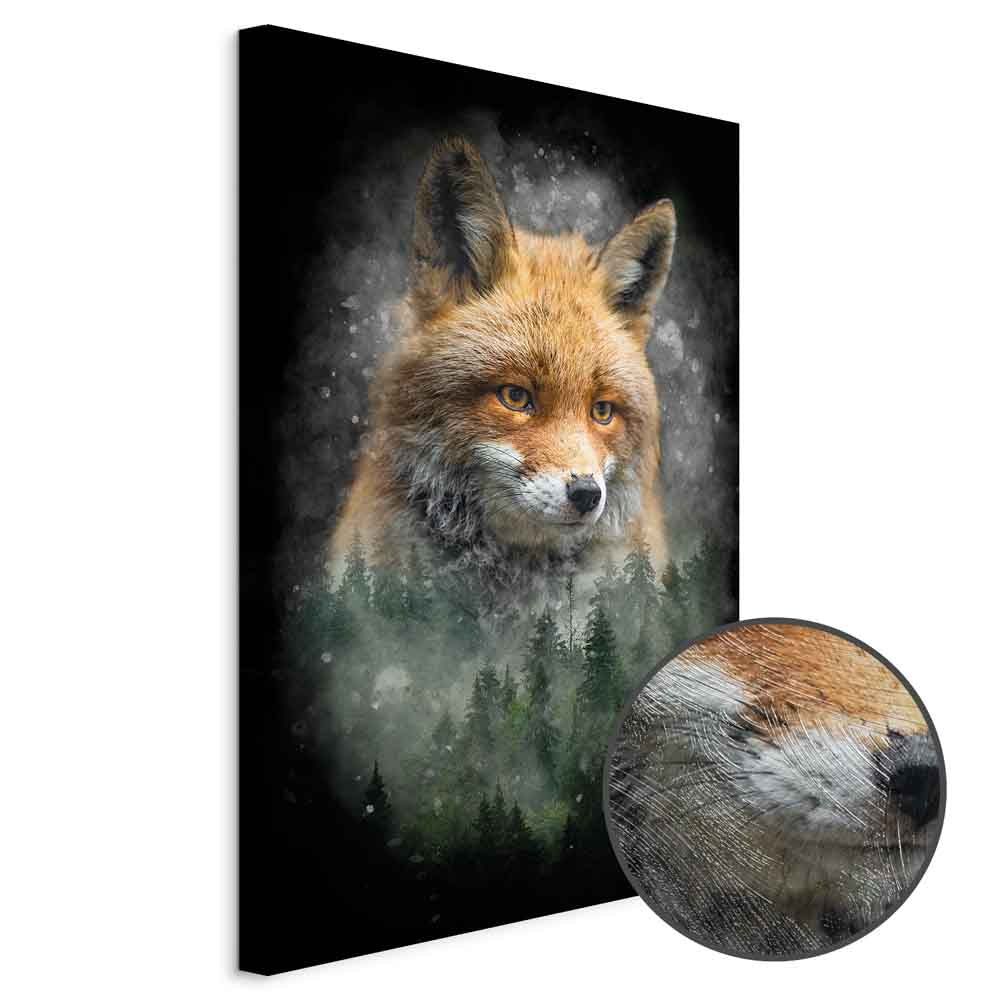 Forest Animals Nature Canvas Print