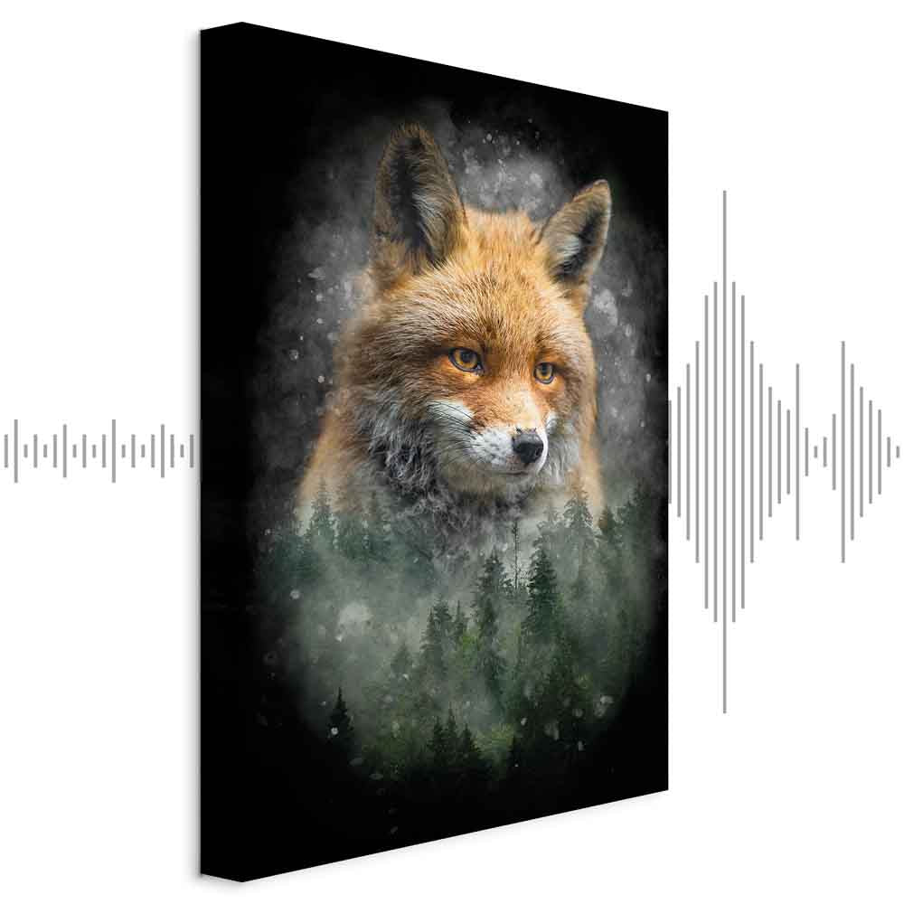 Forest Animals Nature Canvas Print
