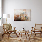 Herons Hunting Nature Canvas Print