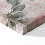 Horse and Roses Floral Canvas Print