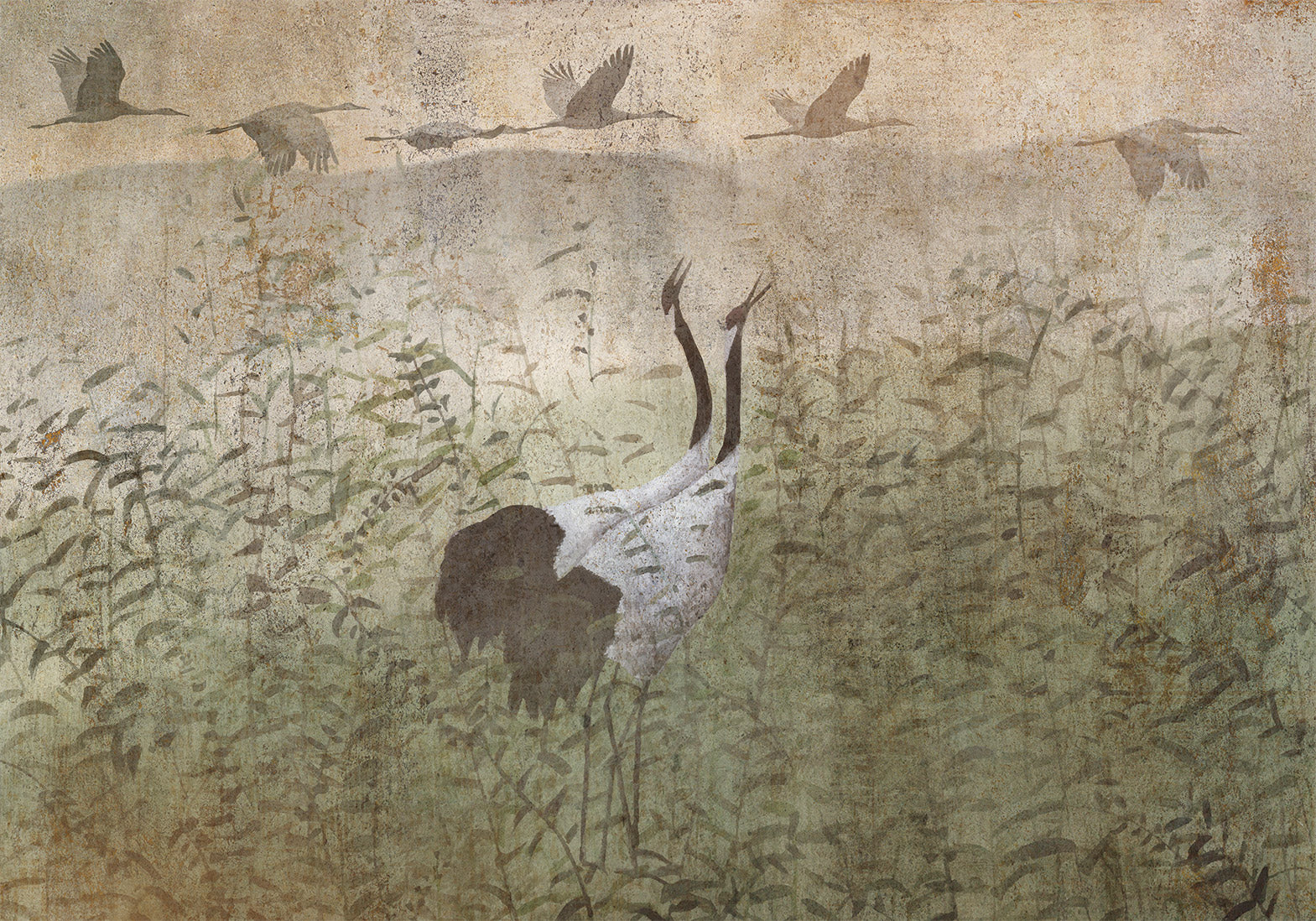 Wall Mural Farewell Animals