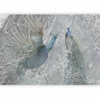 Wall Mural Peacocks Dancing - Animal Artwork