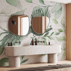 Peacock in Flight Nature Wall Mural