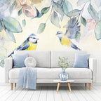Wall Mural - Colorful Titmouse