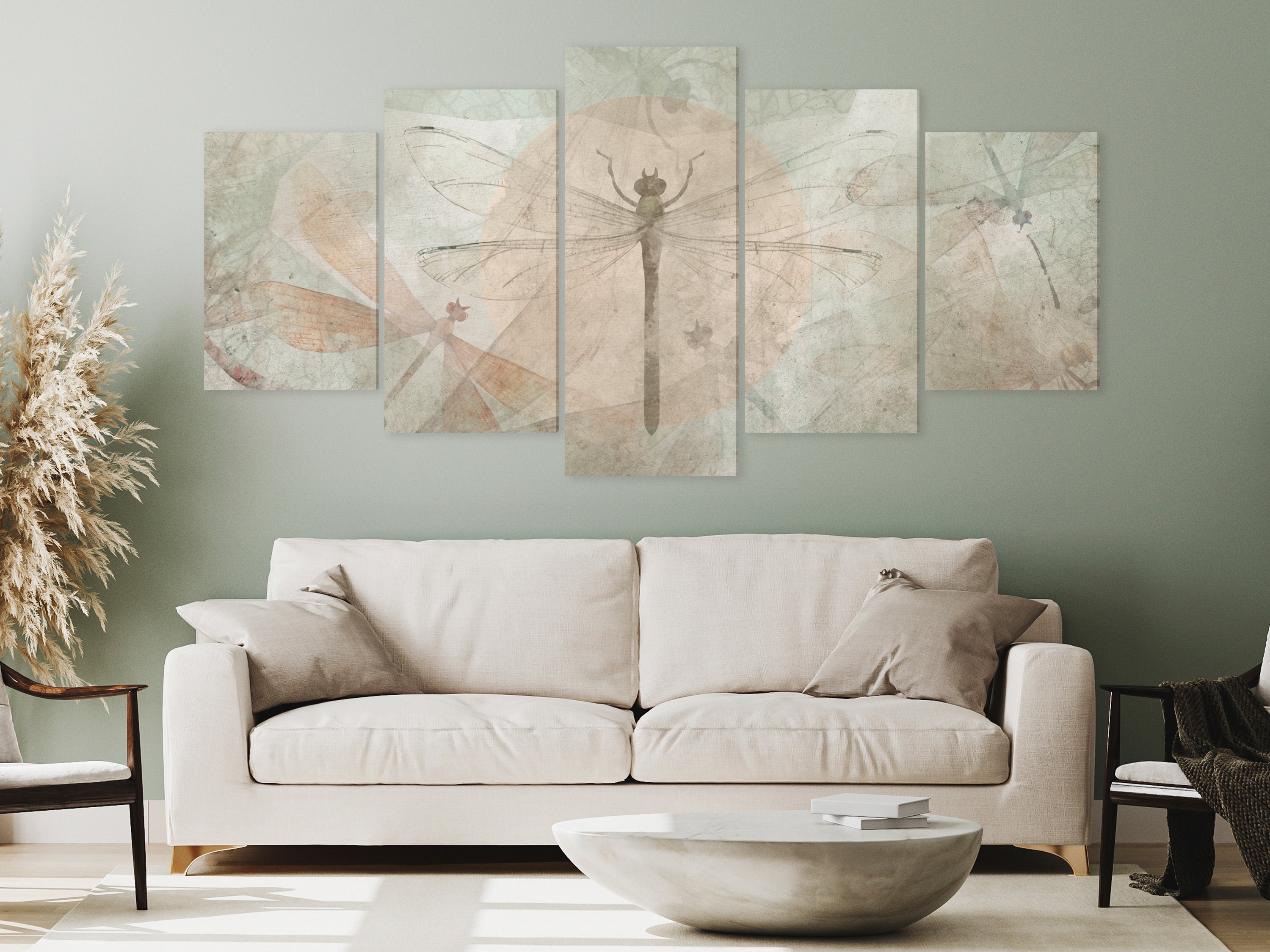 Canvas Print Weighty Wide Modern Wall Art