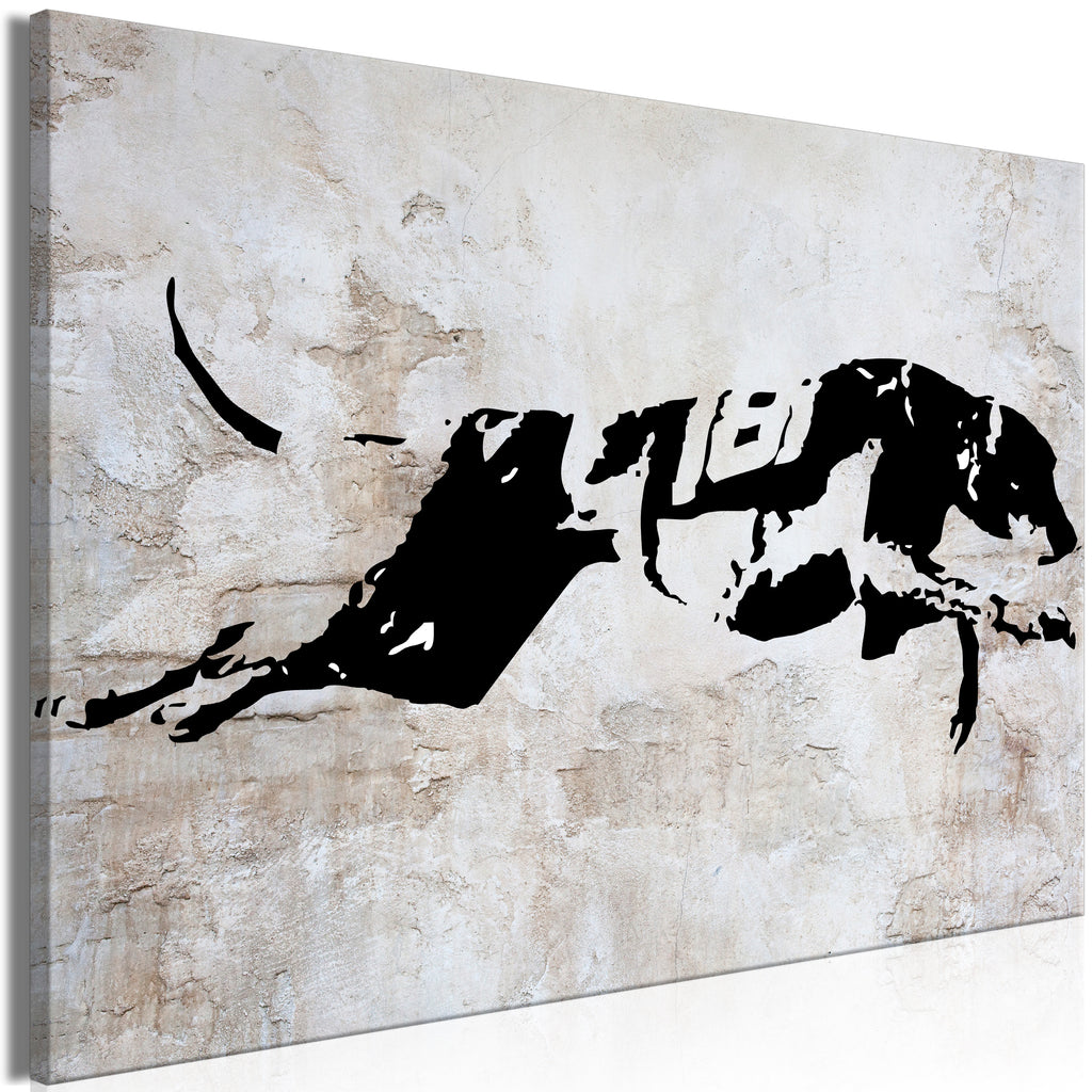 Canvas Print - Greyhound Race (1 Part) Wide
