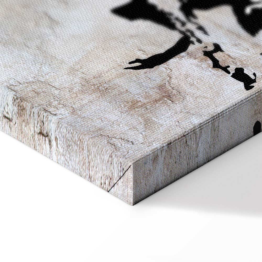 Greyhound Race Animal Canvas Print