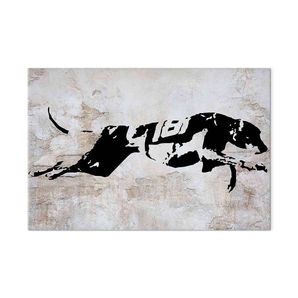 Greyhound Race Animal Canvas Print