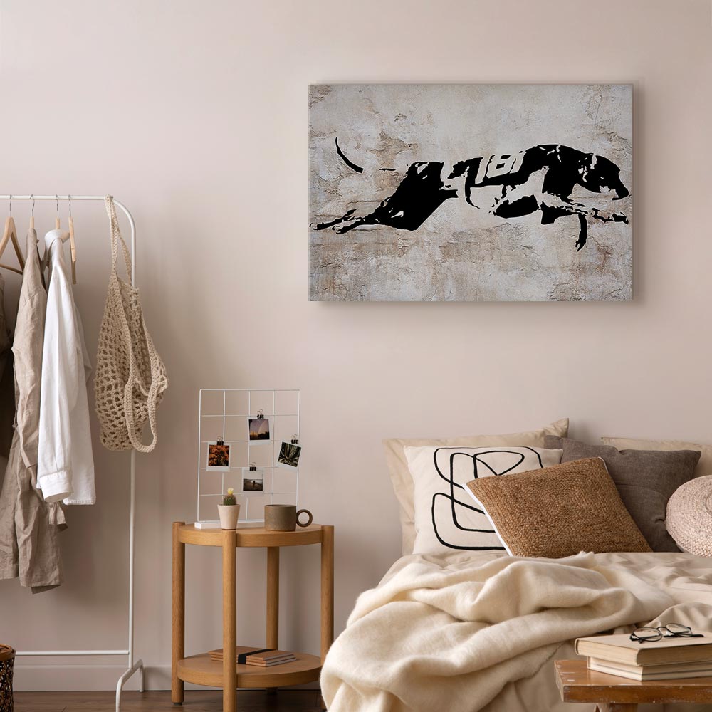 Greyhound Race Animal Canvas Print