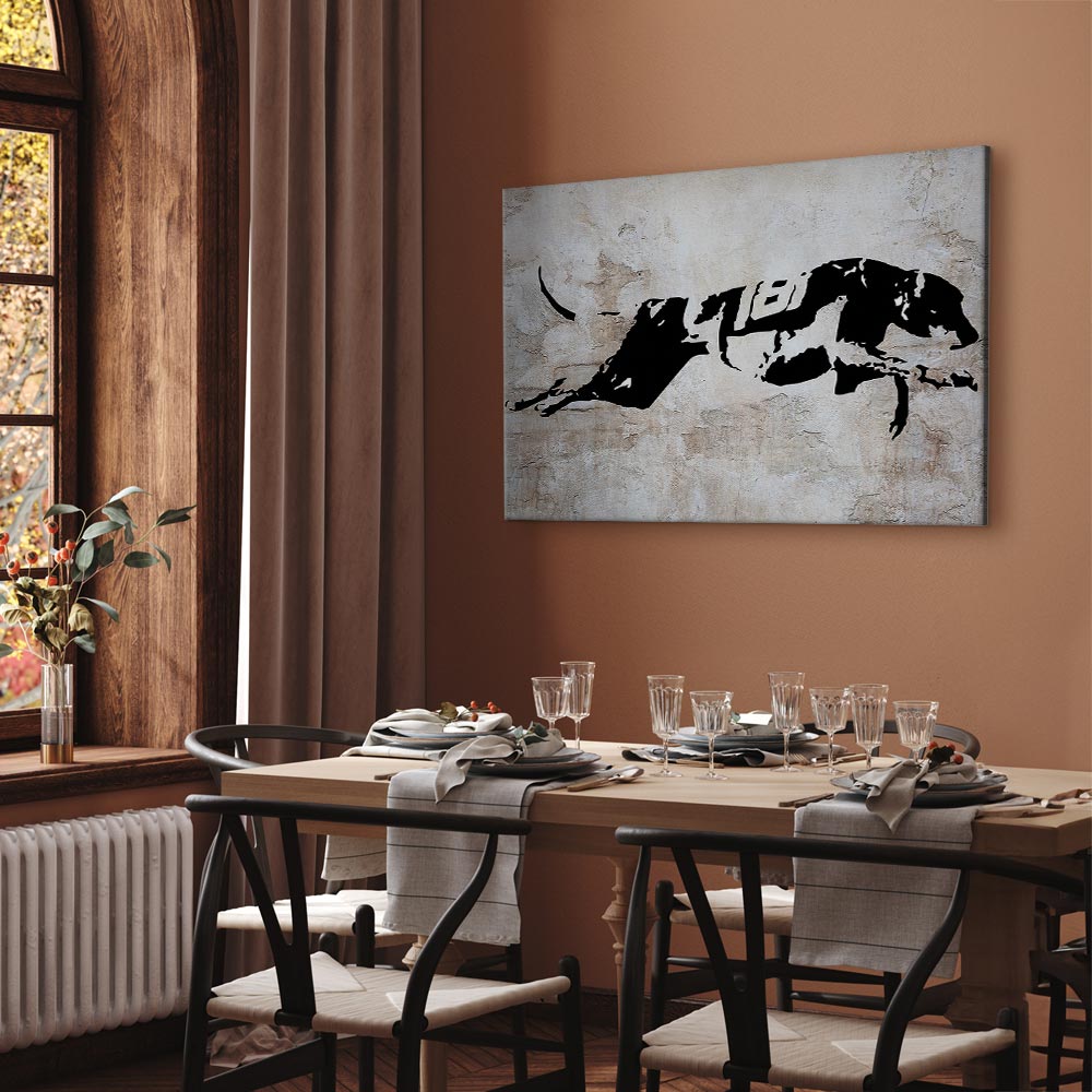 Greyhound Race Animal Canvas Print