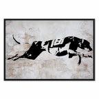 Greyhound Race Animal Canvas Print