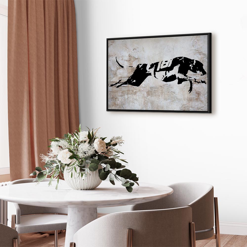 Greyhound Race Animal Canvas Print