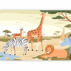 Wall Murals - Animals Jungle Vector Illustration