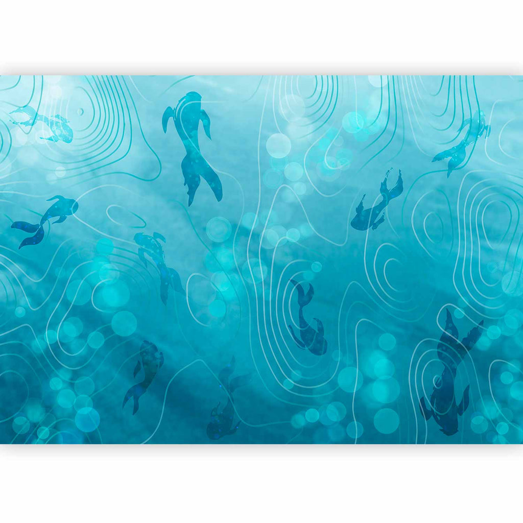 Japanese Koi Pond Nature Wall Mural