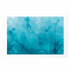 Japanese Pond Fish Nature Poster