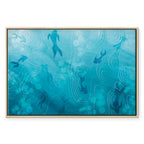 Japanese Koi Fish Pond Nature Canvas Print