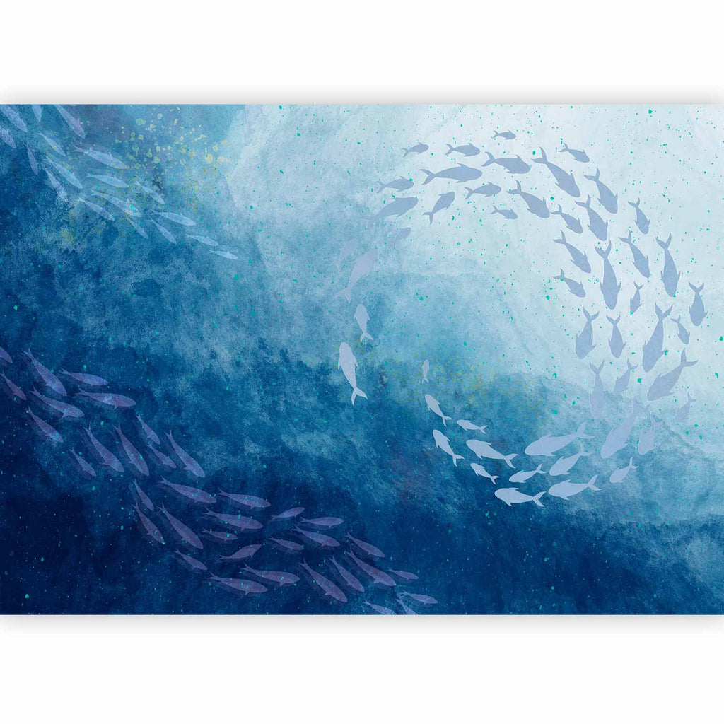 Deep Sea Fish Japanese Wall Mural
