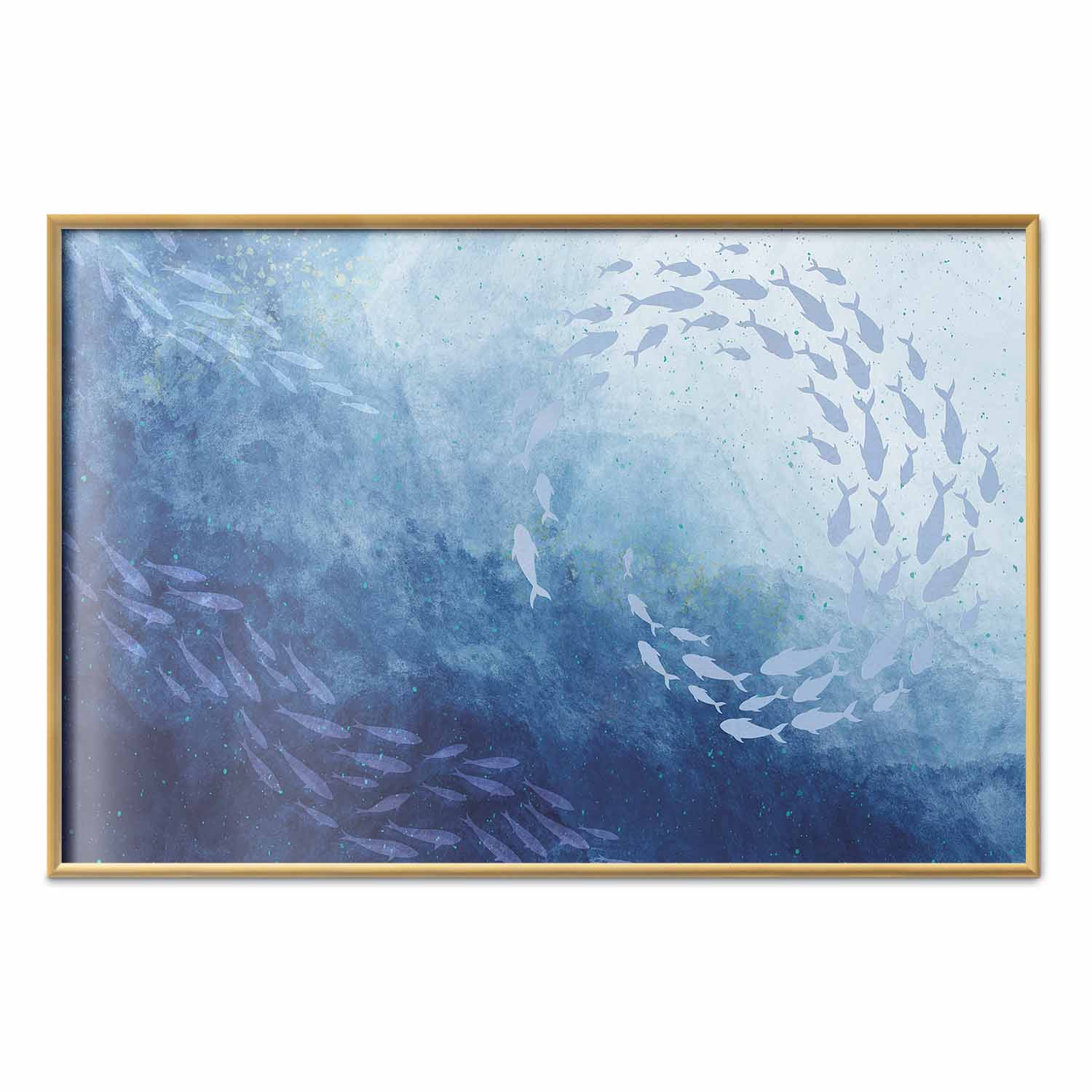 Ocean Fish Sea Depths Poster