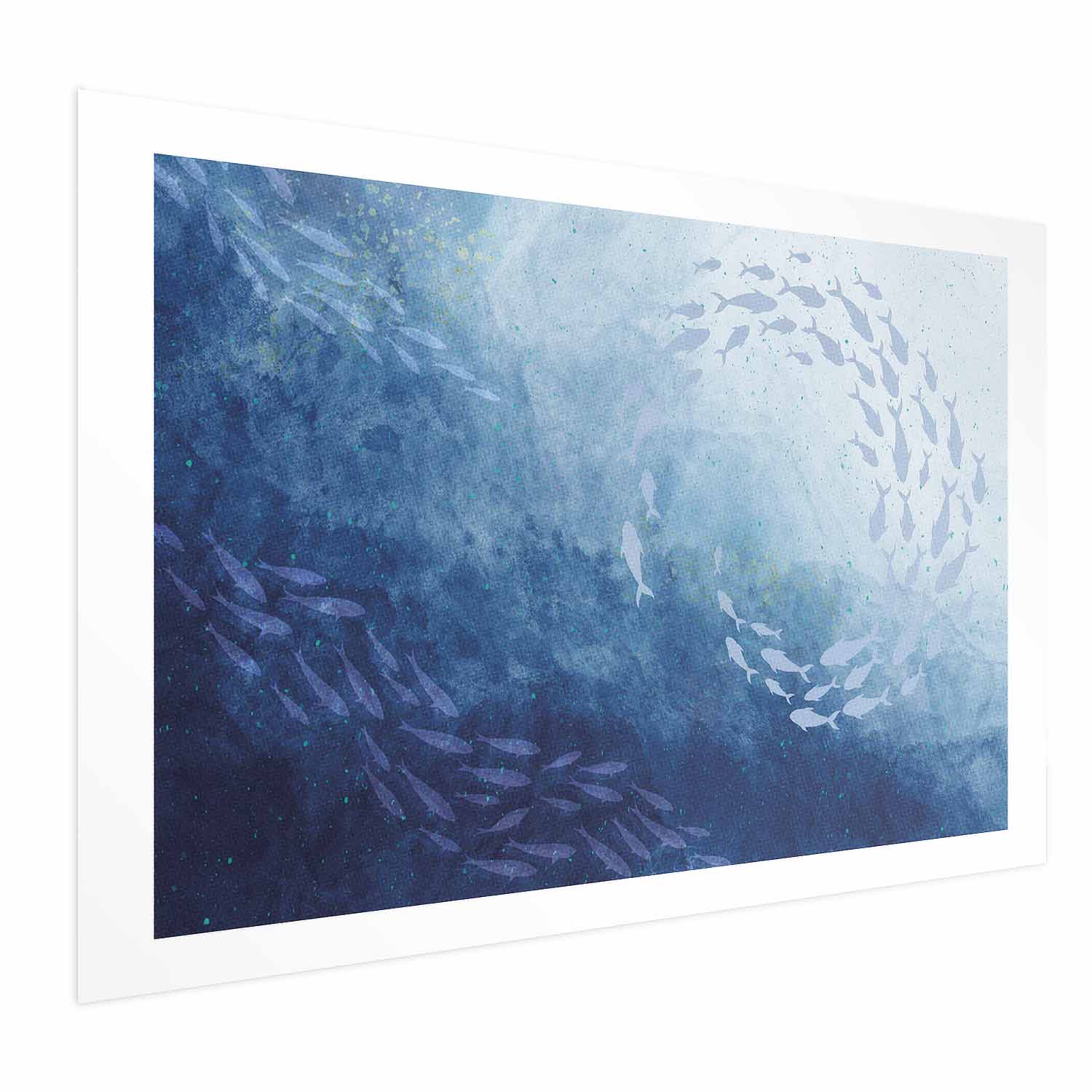 Ocean Fish Sea Depths Poster