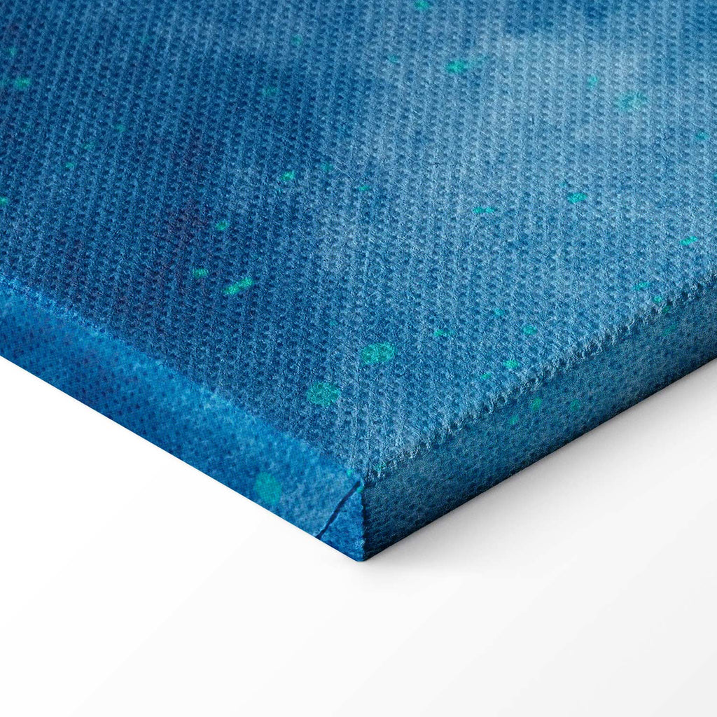 Japanese Sea Depths Fishes Canvas Print