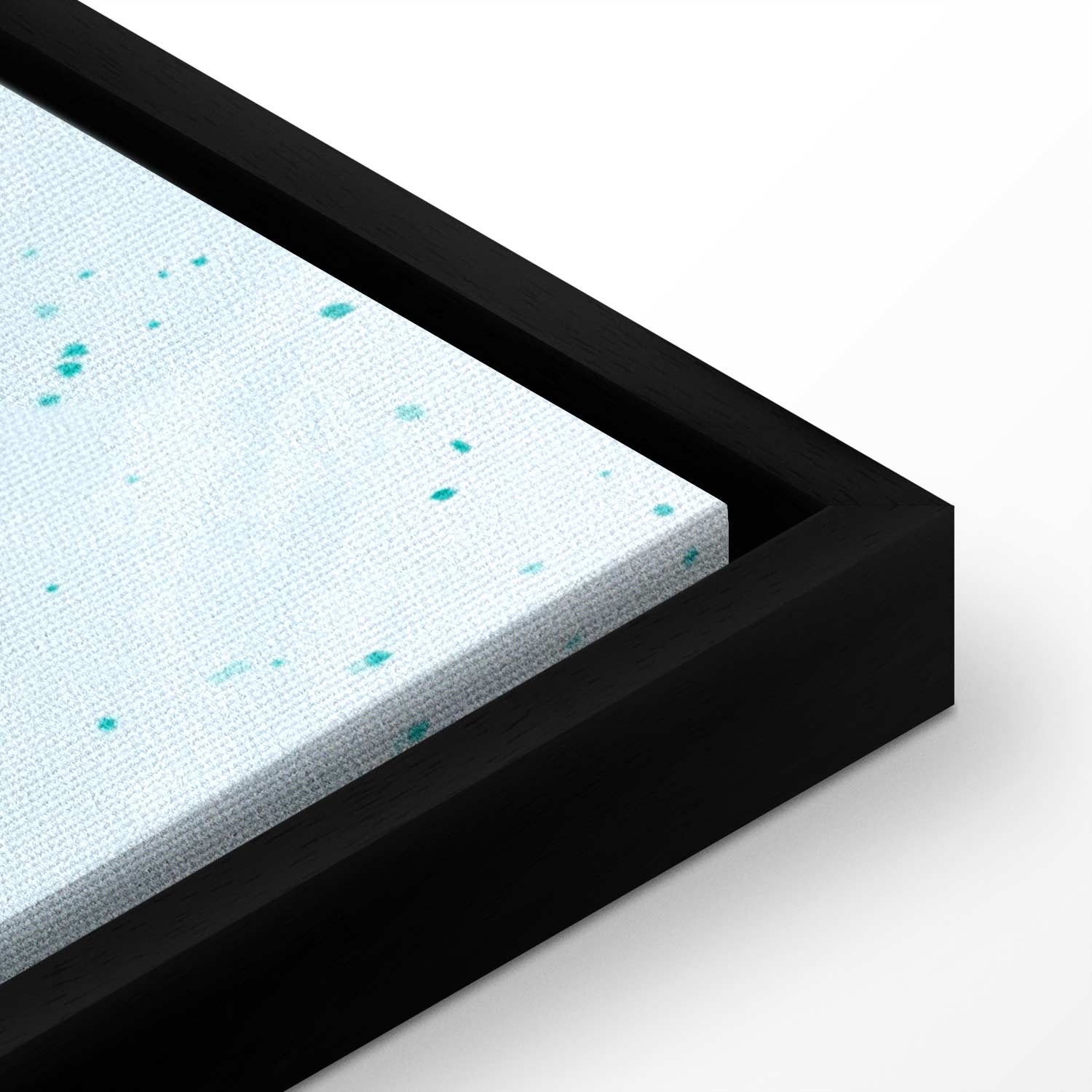 Japanese Sea Depths Fishes Canvas Print