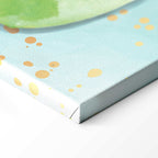 Japanese Koi Pond Nature Canvas Print