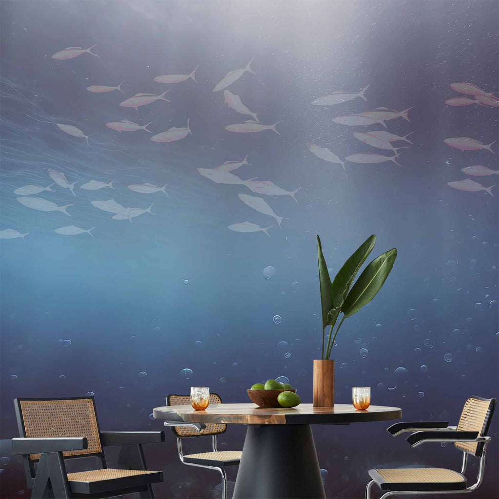 Japanese Deep Sea Fish Wall Mural