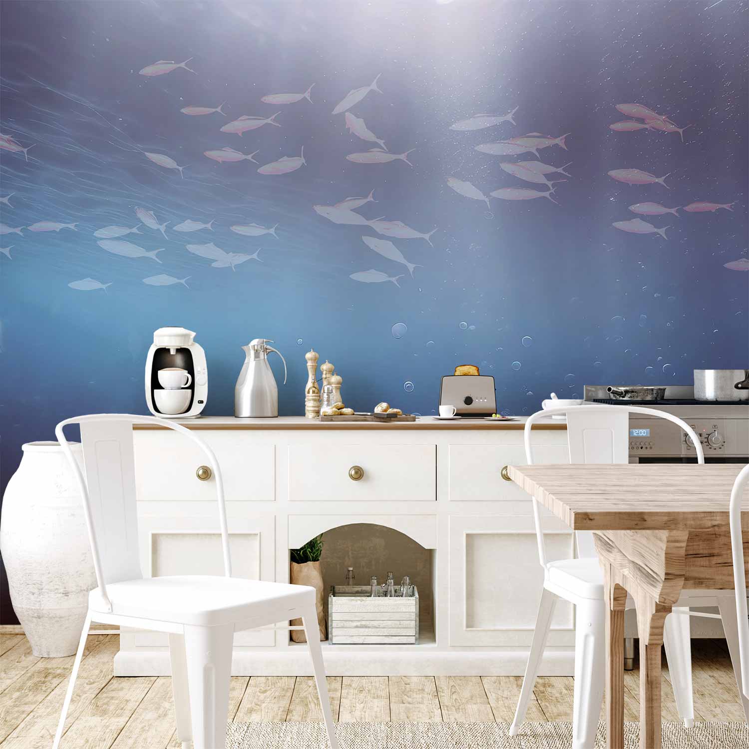 Japanese Deep Sea Fish Wall Mural