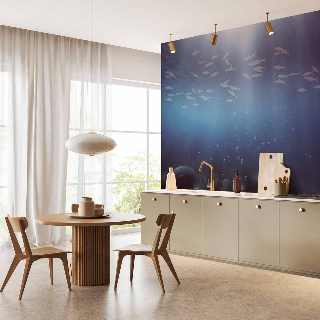 Japanese Deep Sea Fish Wall Mural