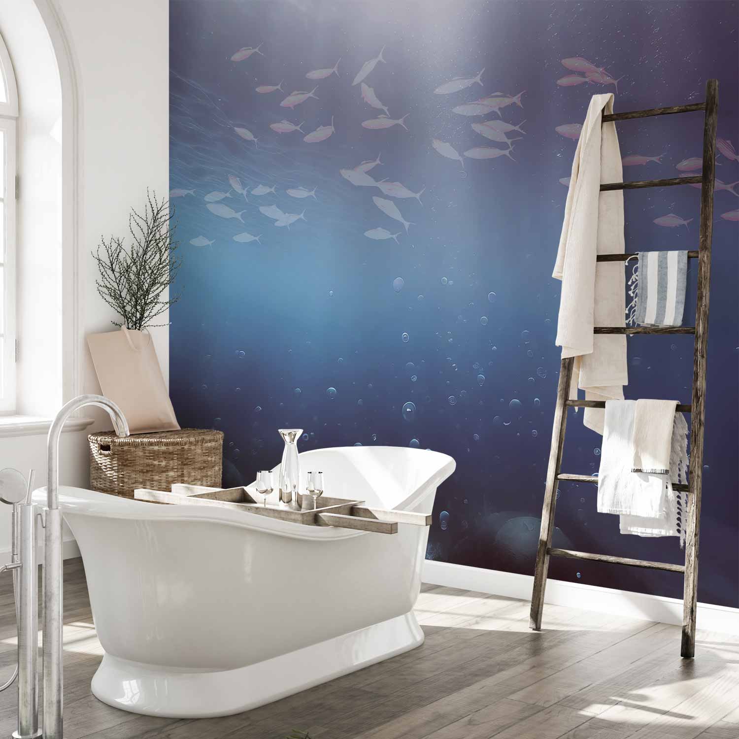 Japanese Deep Sea Fish Wall Mural