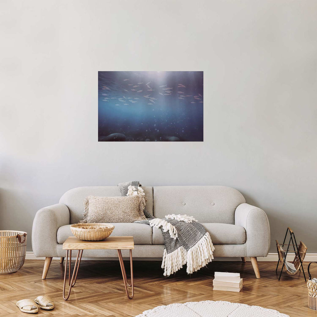 Ocean Fish Deep Sea Poster