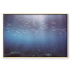 Deep Sea Fish Japanese Canvas Print