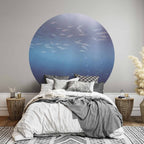 Deep Sea Fish Round Wall Mural