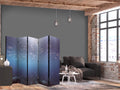 School of Small Fish Oceanic 5-Panel Room Divider
