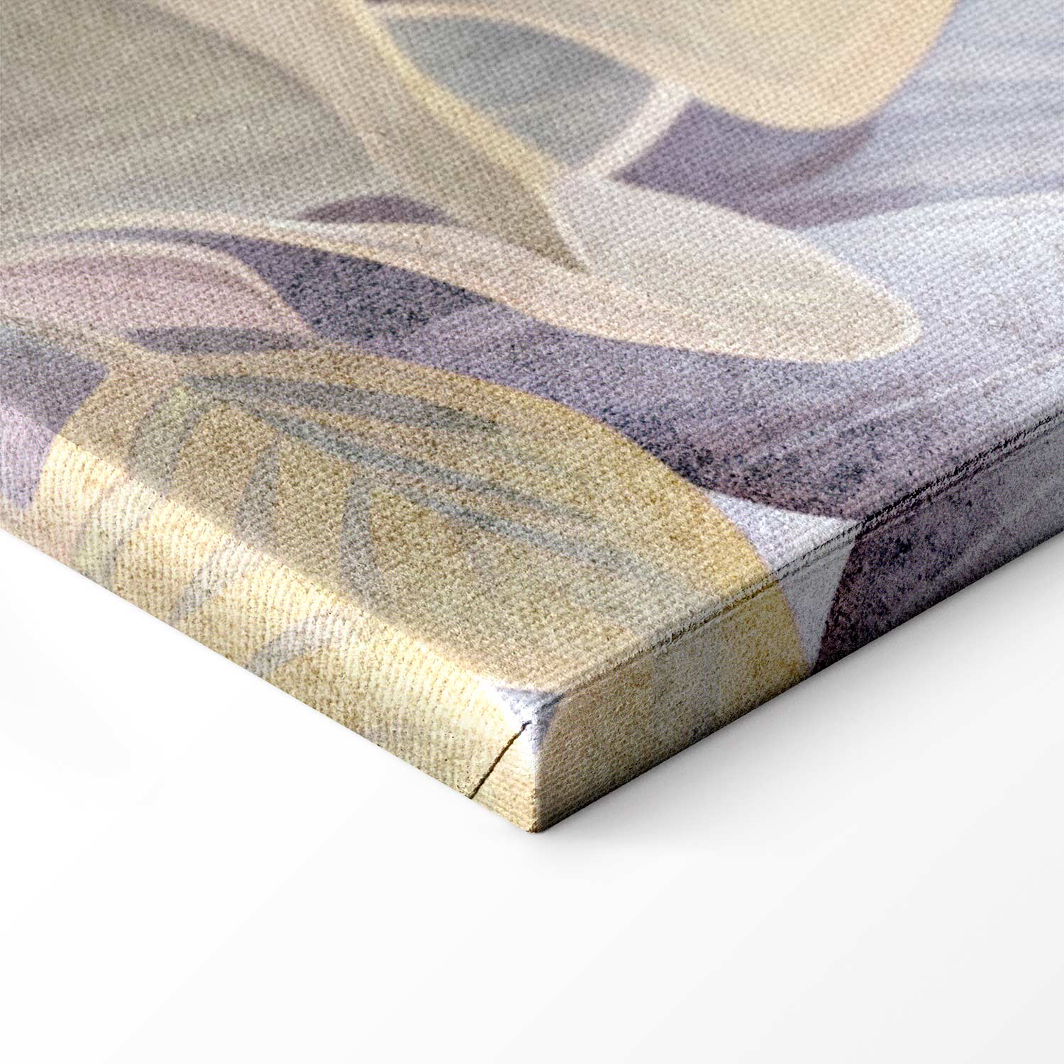 Bright Heron Pond Illustration Canvas Print